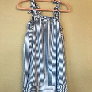 BNWT English Factory striped sleeveless dress
